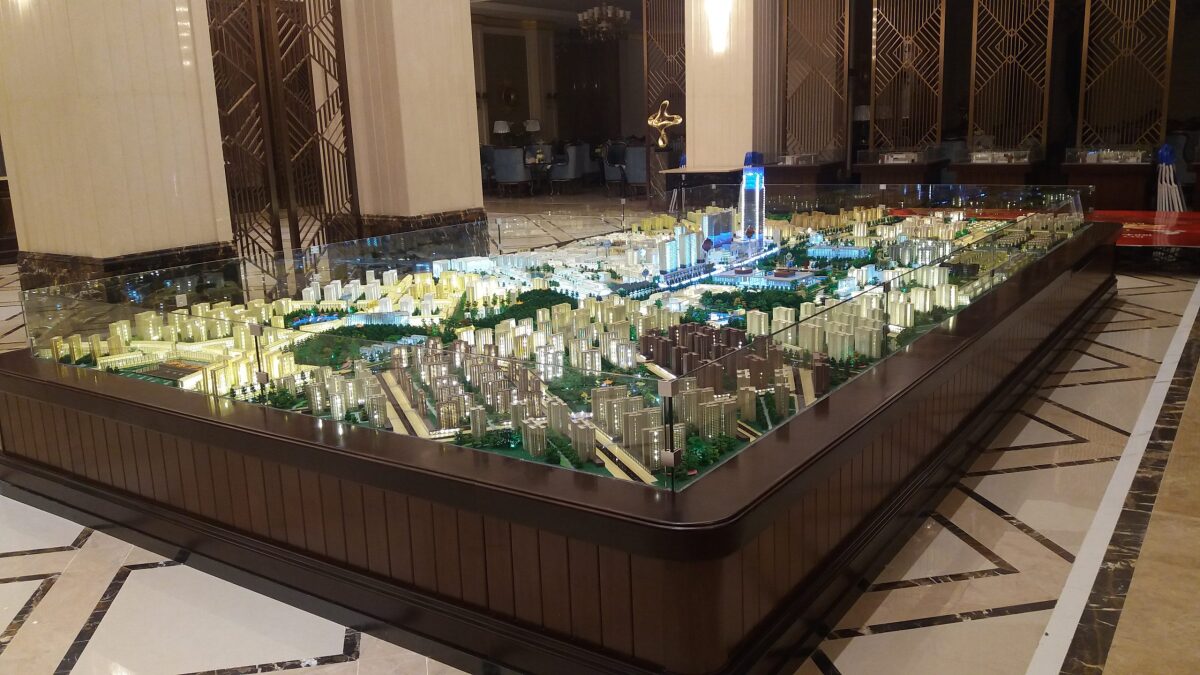 玉林御林华府规划沙盘