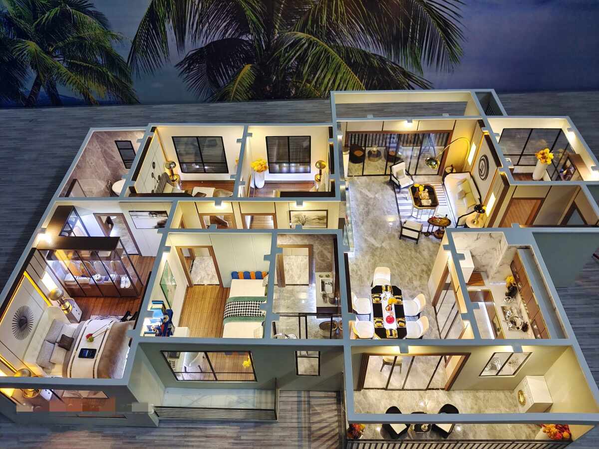 交投地产百色半岛阳光户型